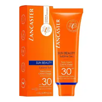 Douglas Lancaster sun care face cream spf30 aanbieding