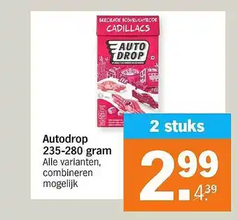 AH XL Autodrop 235-280 g aanbieding