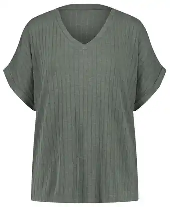 HEMA Hema dames lounge shirt groen (groen) aanbieding