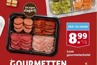 Hoogvliet Luxe gourmetschotel per 750 gram aanbieding