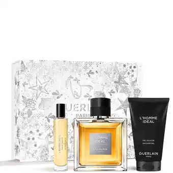 Douglas Guerlain l’homme idéal 100 ml edt + travelspray+ showergel aanbieding