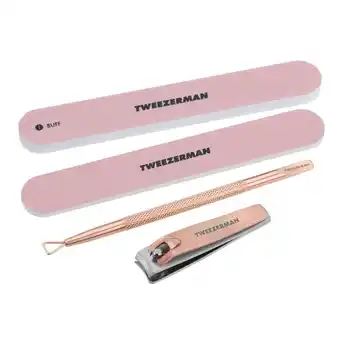 Douglas Tweezerman rose gold manicure kit aanbieding