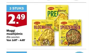 Hoogvliet Maggi maaltijdmix 2 stuks aanbieding