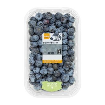 Coop Blauwe bessen aanbieding