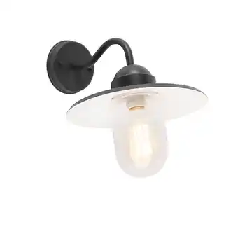 Lampenlicht.nl Buitenwandlamp antraciet ip44 - kansas grafiet aanbieding