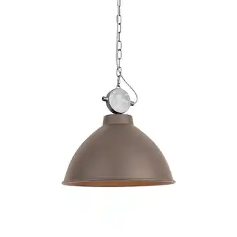 Lampenlicht.nl Industriële hanglamp bruin - anterio 38 aanbieding