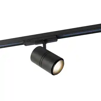 Lampenlicht.nl Moderne dimbare 3-fase railspot zwart incl. led 3000k - ruler 38 aanbieding