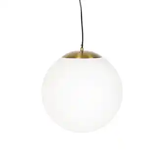 Lampenlicht.nl Scandinavische hanglamp opaal glas 40 cm - ball 40 aanbieding