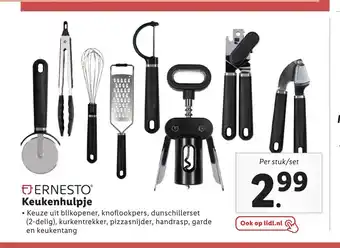 Lidl Ernesto Keukenhulpje aanbieding