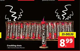 Lidl Crackling shots 25-delig aanbieding