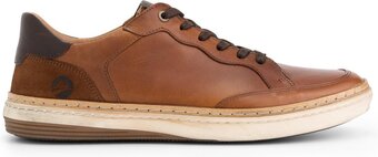 Nogrz c.maderno - leren heren sneakers - cognac - maat 44 aanbieding bij  Bol.com