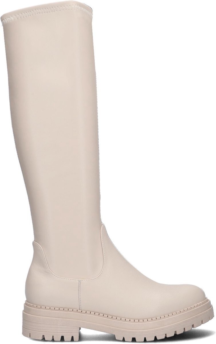 Omoda c0358 hoge laarzen - dames - beige - maat 40 aanbieding bij Bol.com