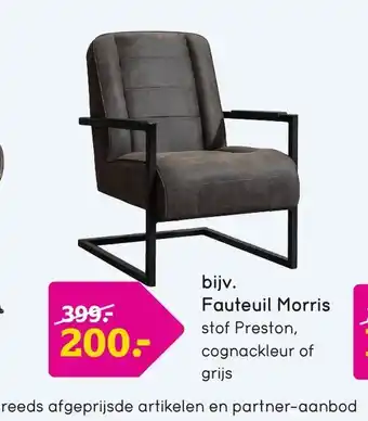 Leen Bakker Fauteuil Morris aanbieding