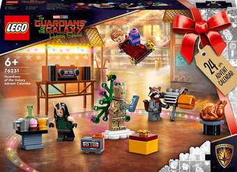 Bol.com Lego marvel guardians of the galaxy adventskalender 2022 - 76231 aanbieding