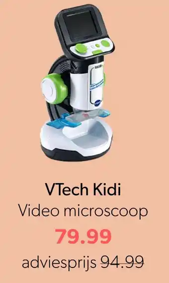 Wehkamp Vtech kidi video microscoop aanbieding