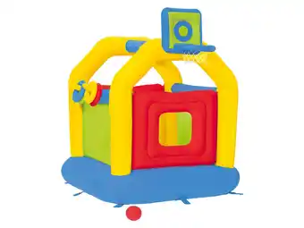 Lidl Playtive opblaasbaar springkussen (bont gekleurd) aanbieding