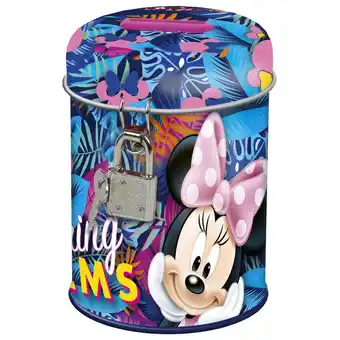 Blokker Disney minnie mouse spring palms - spaarpot - 11.5 cm - multi aanbieding