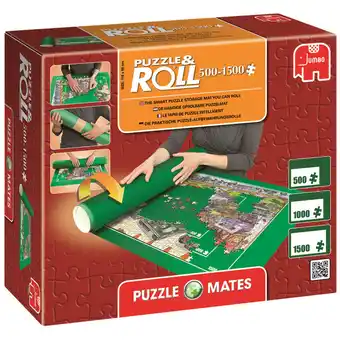 Blokker Jumbo oprolbare puzzelmat - 1500 stukjes aanbieding