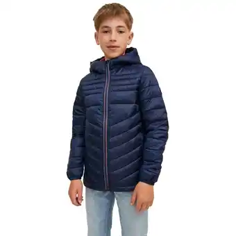 Plutosport Jack & jones hero puffer hood jas junior aanbieding