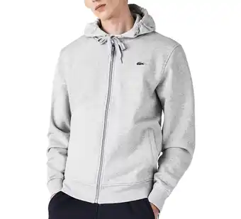 Plutosport Lacoste sport hooded lightweight sweatvest heren aanbieding