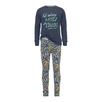 Kixx Online Vingino meisjes pyjama wianna blauw aanbieding