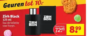 Kruidvat Zirh Black 125 ml aanbieding