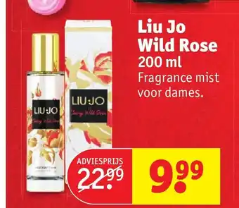 Kruidvat Liu Jo Wild Rose 200 ml aanbieding