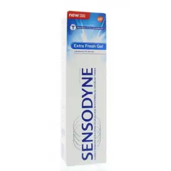 Vitamins Sensodyne tandpasta extra fresh gel 75 vloeistof aanbieding