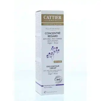 Vitamins Cattier oogcreme eclat de rose contour treatment 15 vloeistof aanbieding