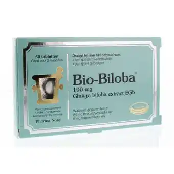 Vitamins Pharma nord bio biloba 60 tabletten aanbieding