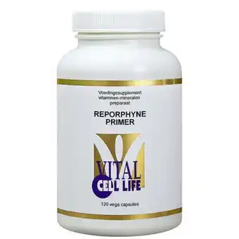 Vitamins Vital cell life reporphyne primer 120 vegetarische capsule aanbieding