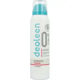 Vitamins Deoleen deodorant spray 0% regular 150 vloeistof aanbieding