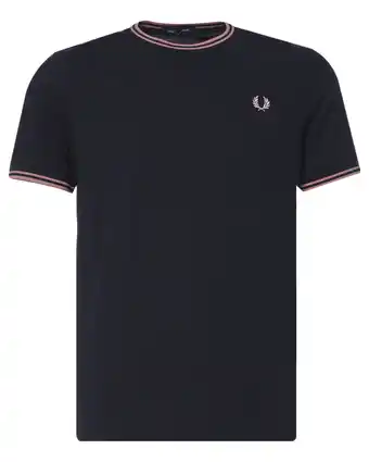 Only for Men Fred perry twin tipped heren t-shirt km aanbieding