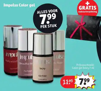 Kruidvat Impulss Color gel aanbieding