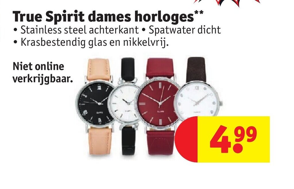 Kruidvat horloge online heren