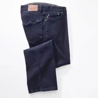 EUROtops Dubbel gekleu.jeans,zwart-zwa. aanbieding