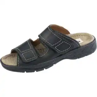 EUROtops Airco.klittenbandslipper,bruin aanbieding