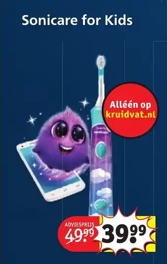 Kruidvat Sonicare for Kids aanbieding