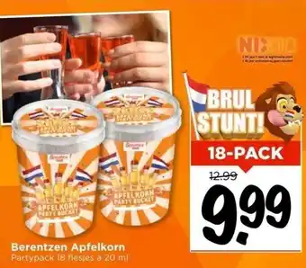 Vomar Voordeelmarkt Berentzen apfelkorn aanbieding