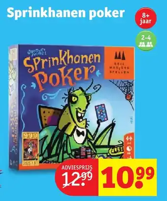 Kruidvat Sprinkhanen poker aanbieding