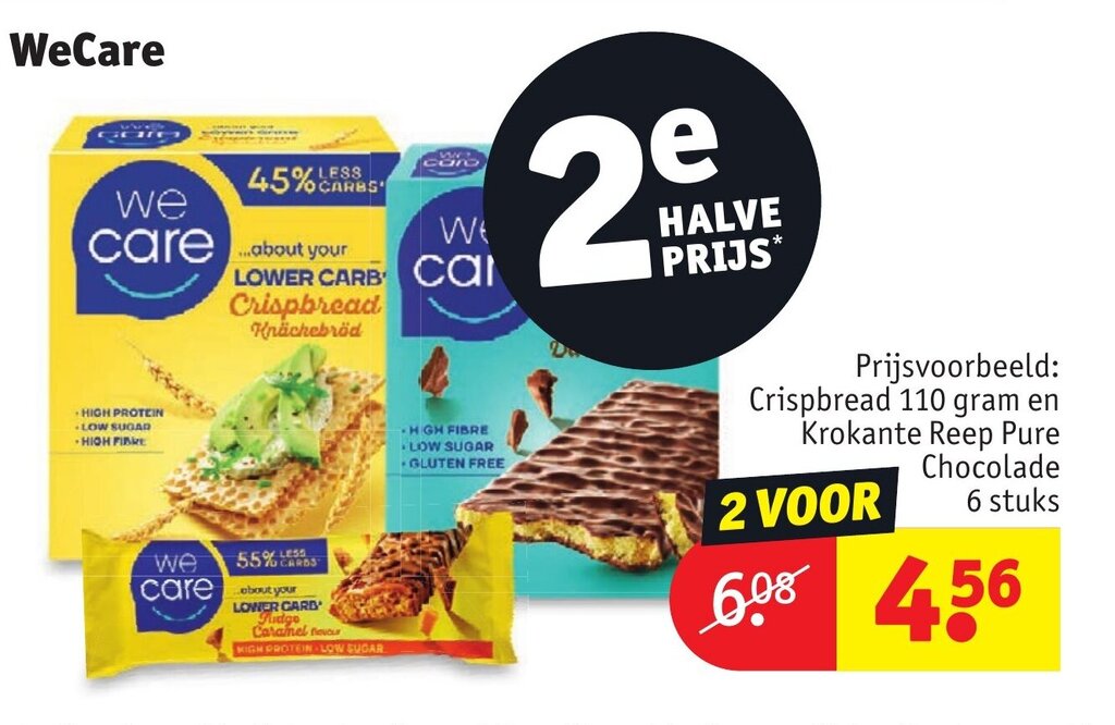 WeCare aanbieding bij Kruidvat