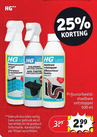 Kruidvat HG** aanbieding