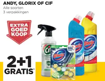 Jumbo Andy, glorix of cif aanbieding