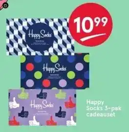 Etos Happy socks 3-pak cadeauset aanbieding