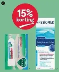 Etos Vicks en physiomer aanbieding