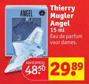 Kruidvat Thierry mugler angel aanbieding
