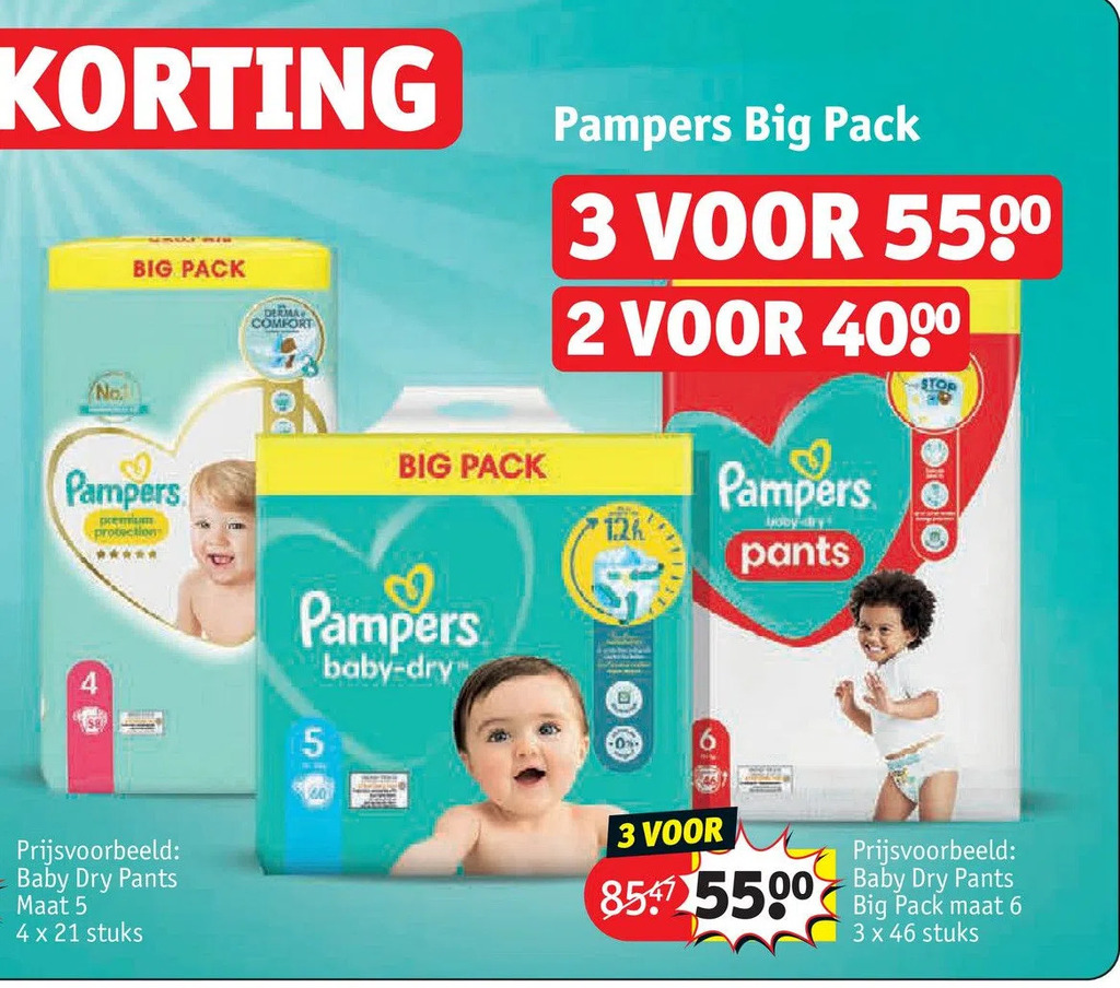 Pampers Big Pack Aanbieding Bij Kruidvat pampers-big-pack-aanbieding-bij-kruidvat