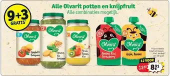 Kruidvat Alle olvarit potten en knijpfruit aanbieding