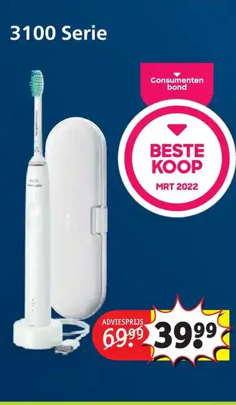 Kruidvat Philips sonicare 3100 serie aanbieding