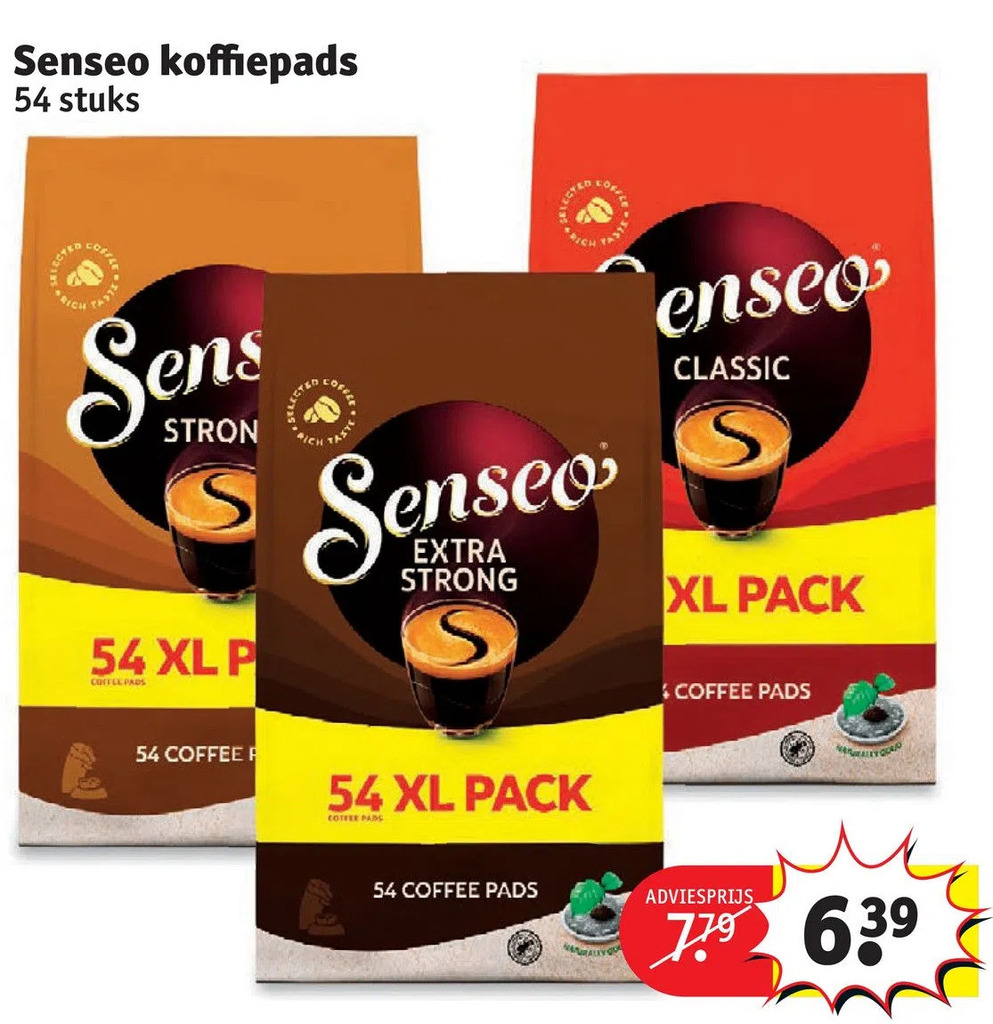 Senseo koffiepads aanbieding bij Kruidvat